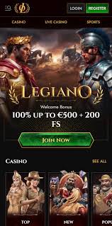 Legiano Casino: Erfahrungsbericht zum Online-Gaming-System Legiano Casino: Erfahrungsbericht zum Online-Gaming-System